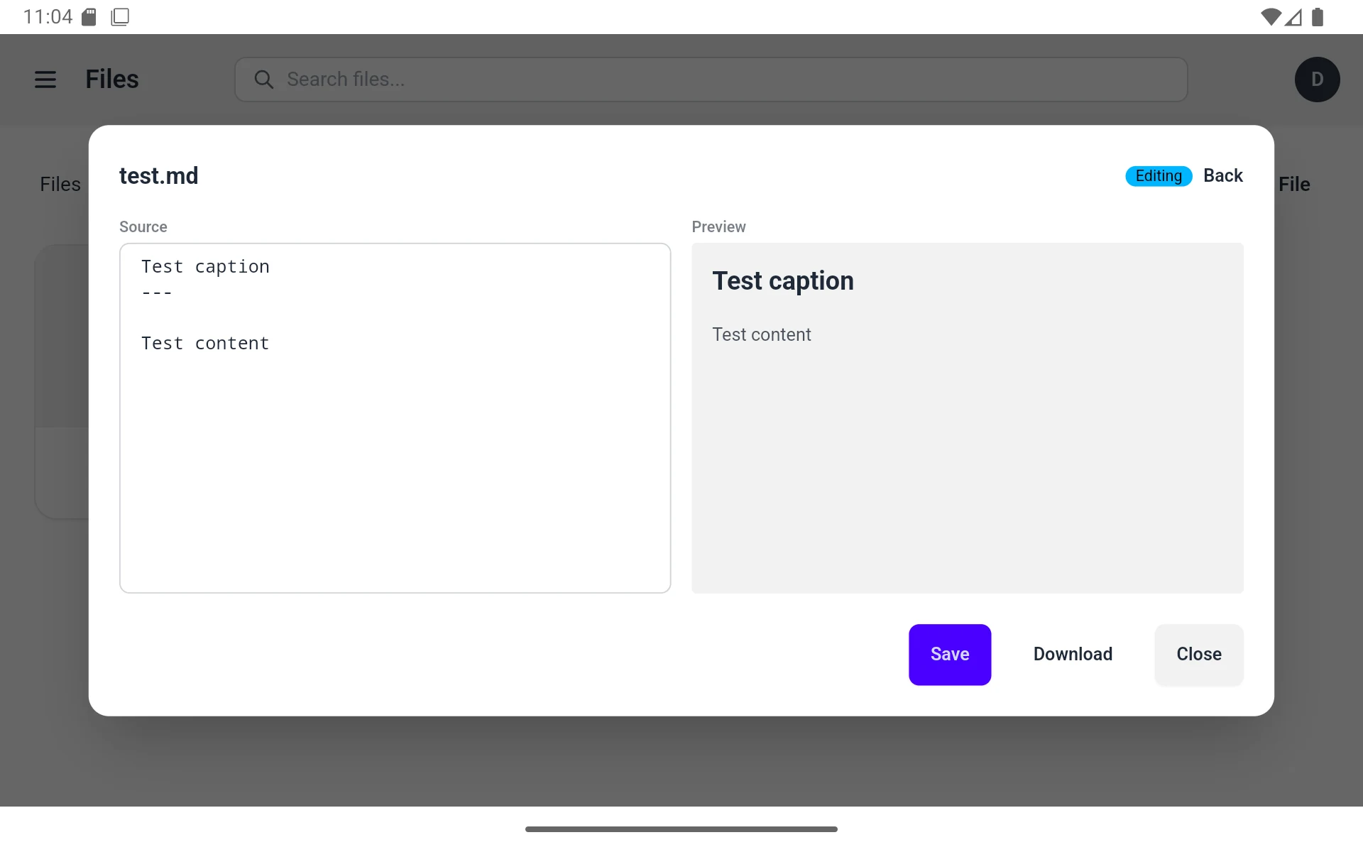 Uncloud screenshot